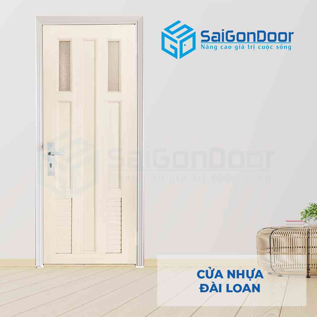 Mẫu cửa phòng ngủ nhựa Đài Loan YW-23