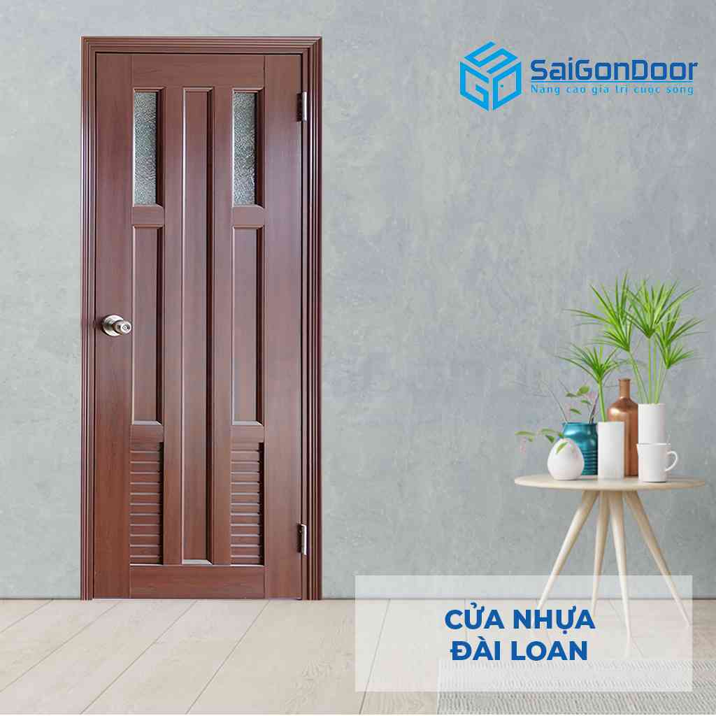 CỬA NHỰA ĐÀI LOAN DL YB-23