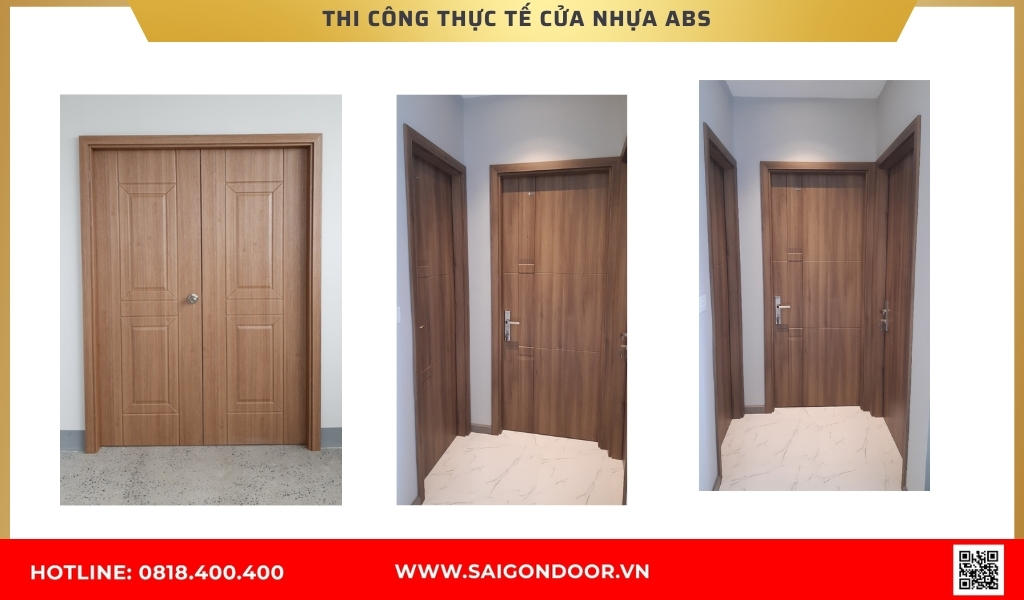 Hình ảnh thi công thực tế cửa nhựa Hàn Quốc Đồng Nai