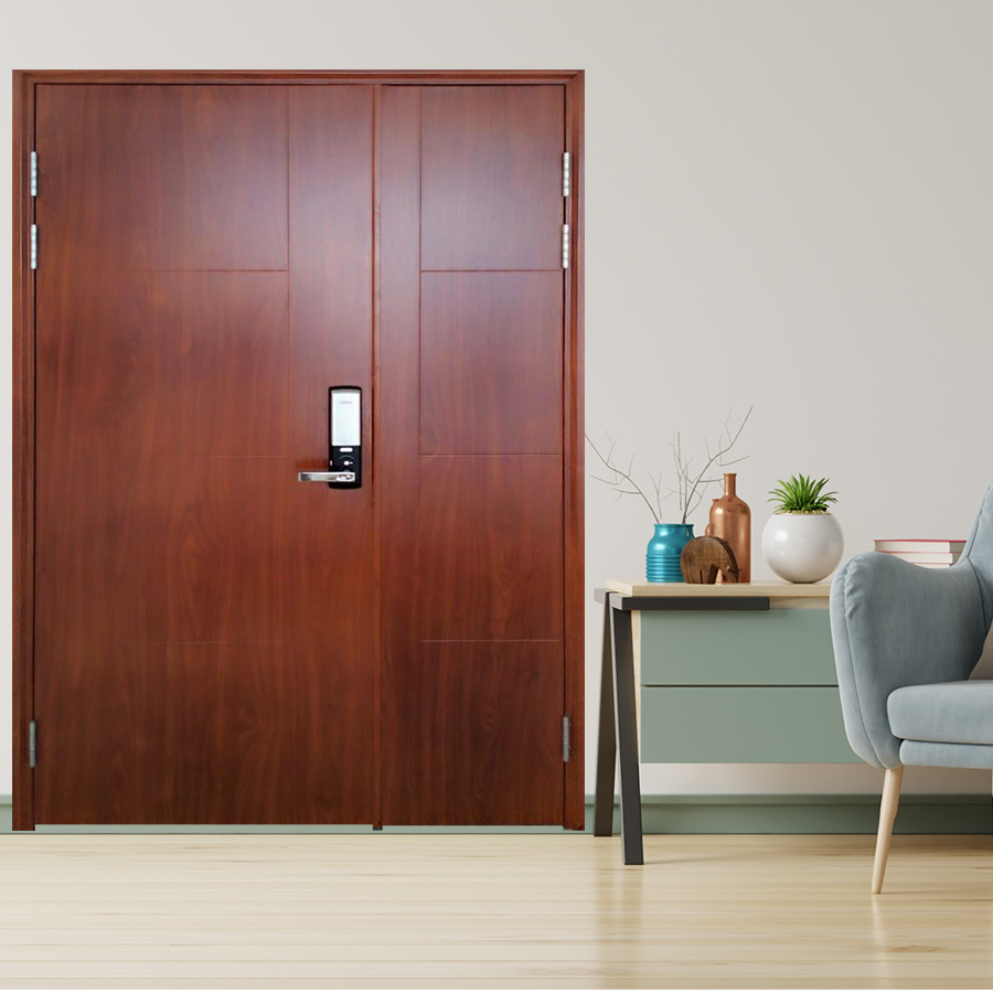 Cửa thép vân gỗ SGD 23