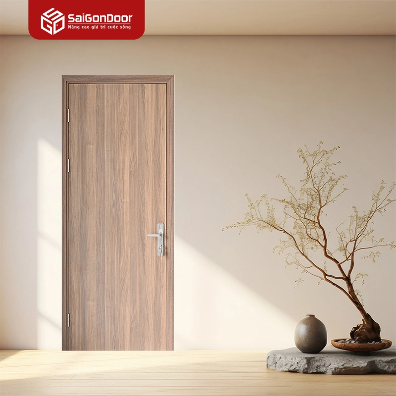 Cửa Gỗ MDF Veneer P1-ASK