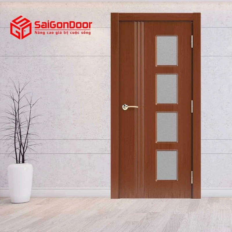 Các mẫu cửa nhựa Hàn Quốc cao cấp, đa dạng mẫu mã