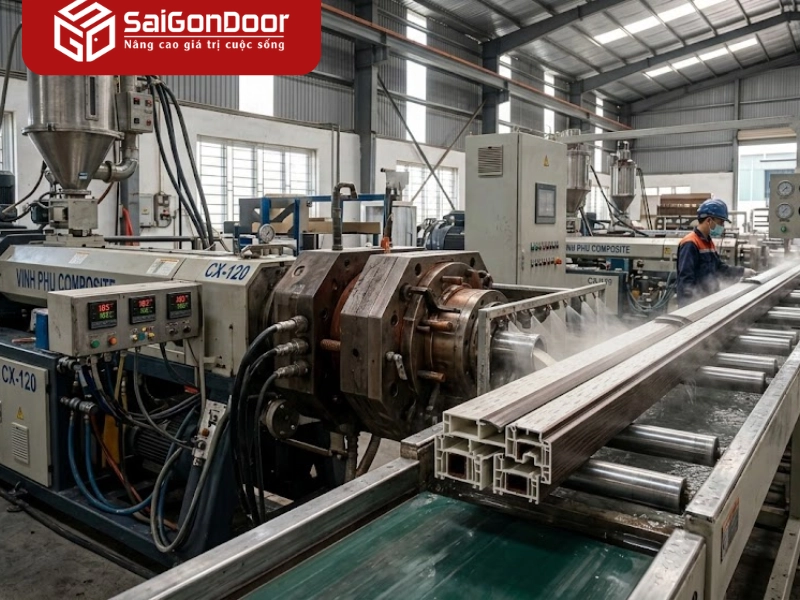 quy trình sản xuất cửa nhựa composite quy trình sản xuất cửa nhựa composite