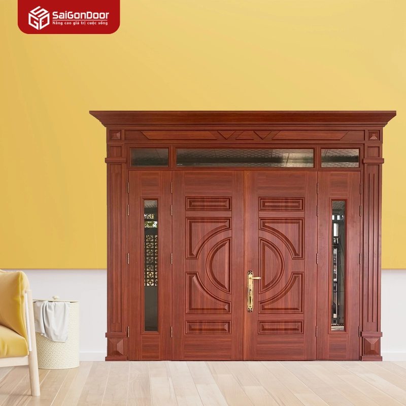 Tổng quan về nhu cầu thị trường cửa thép vân gỗ tại xã Hiệp Phước