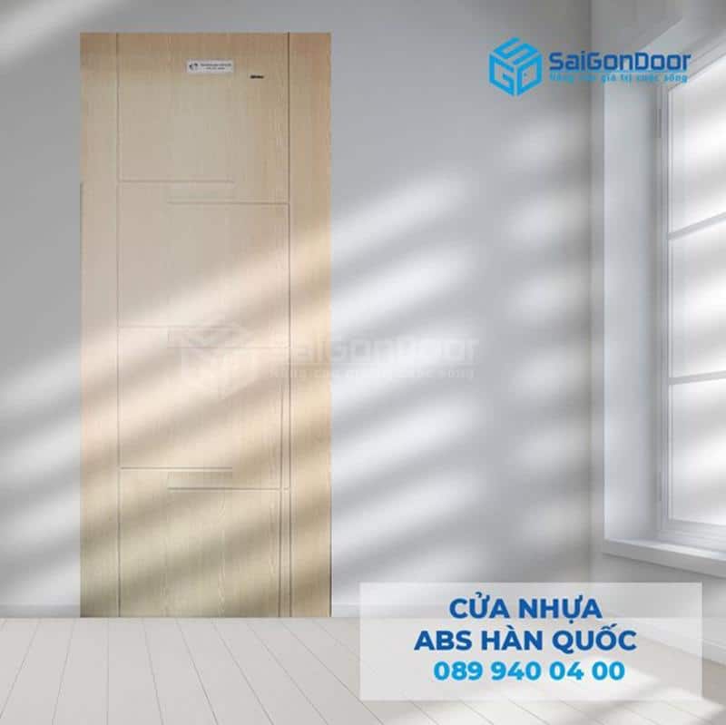 Ưu điểm của cửa nhựa ABS Hàn Quốc vân gỗ