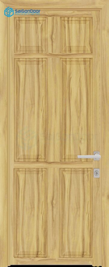 Cửa gỗ công nghiệp HDF Veneer 6A soi (2)