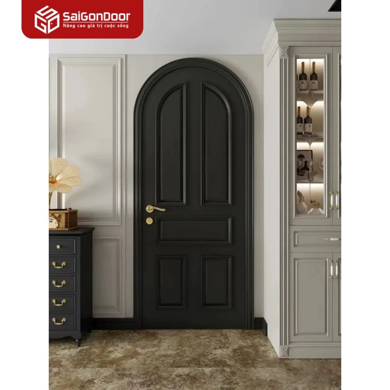 Những phong cách thiết kế phòng khách phù hợp nhất với cửa vòm