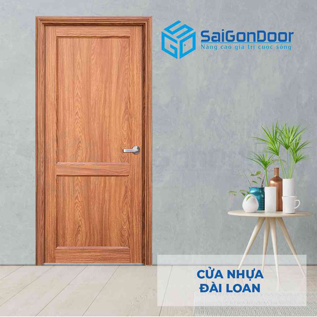 Mẫu cửa nhựa vân gỗ Đài Loan SGD TW2 A