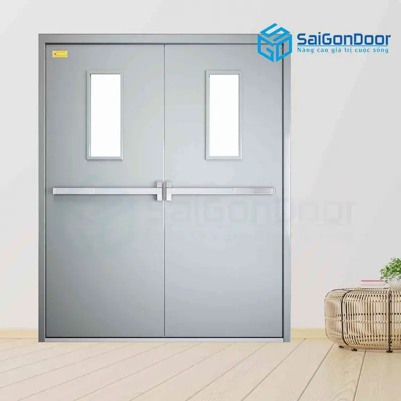 Những tiêu chuẩn và yêu cầu khi lựa chọn cửa thép chống cháy 