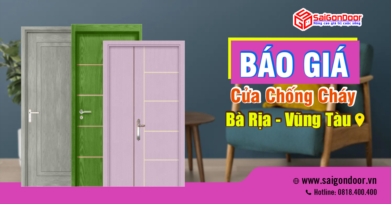 Bảng Giá Cửa Chống Cháy Bà Rịa Vũng Tàu, Cửa chống cháy Giá Rẻ Bà Rịa Vũng Tàu