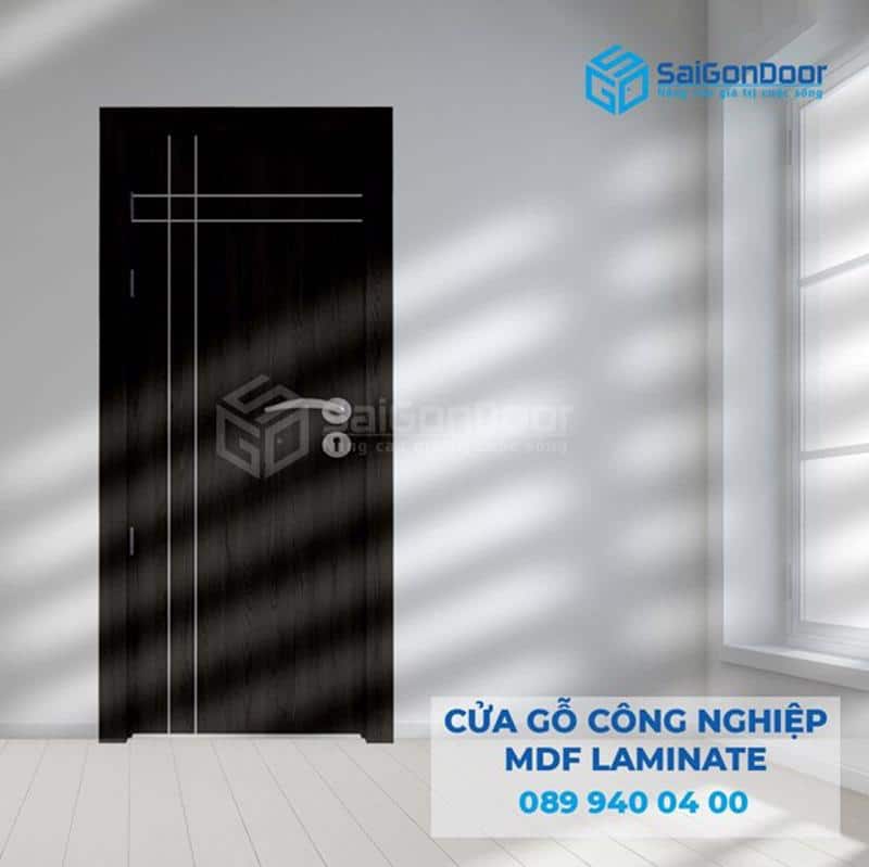 Cửa gỗ MDF có giá thành phải chăng 