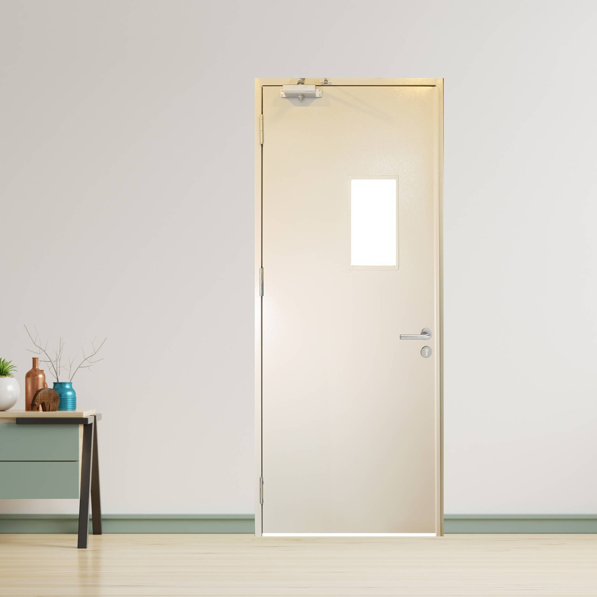 Cửa Thép Chống Cháy TCC-P1G1b