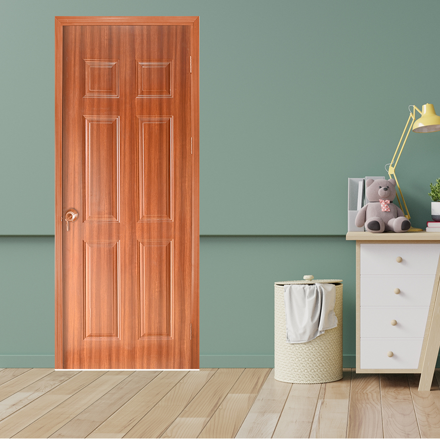 CỬA GỖ NHÀ TẮM SGD Cua go HDF Veneer 6A-sapele