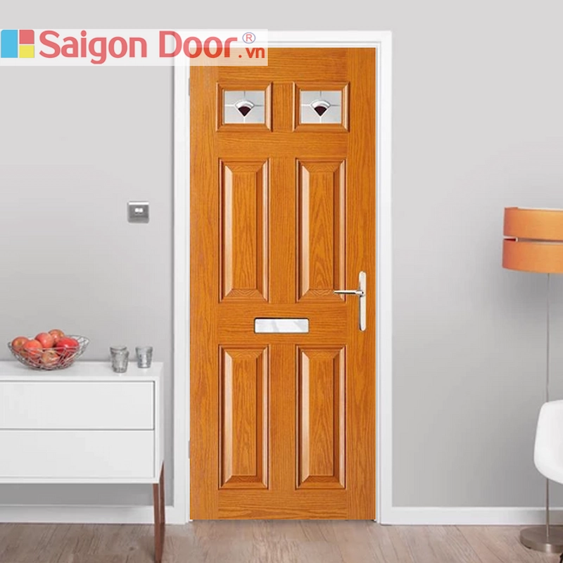 Mẫu cửa nhựa composite giả gỗ tự nhiên