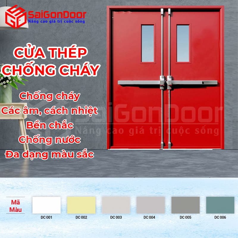 Giải pháp cửa chống cháy cho nội thất