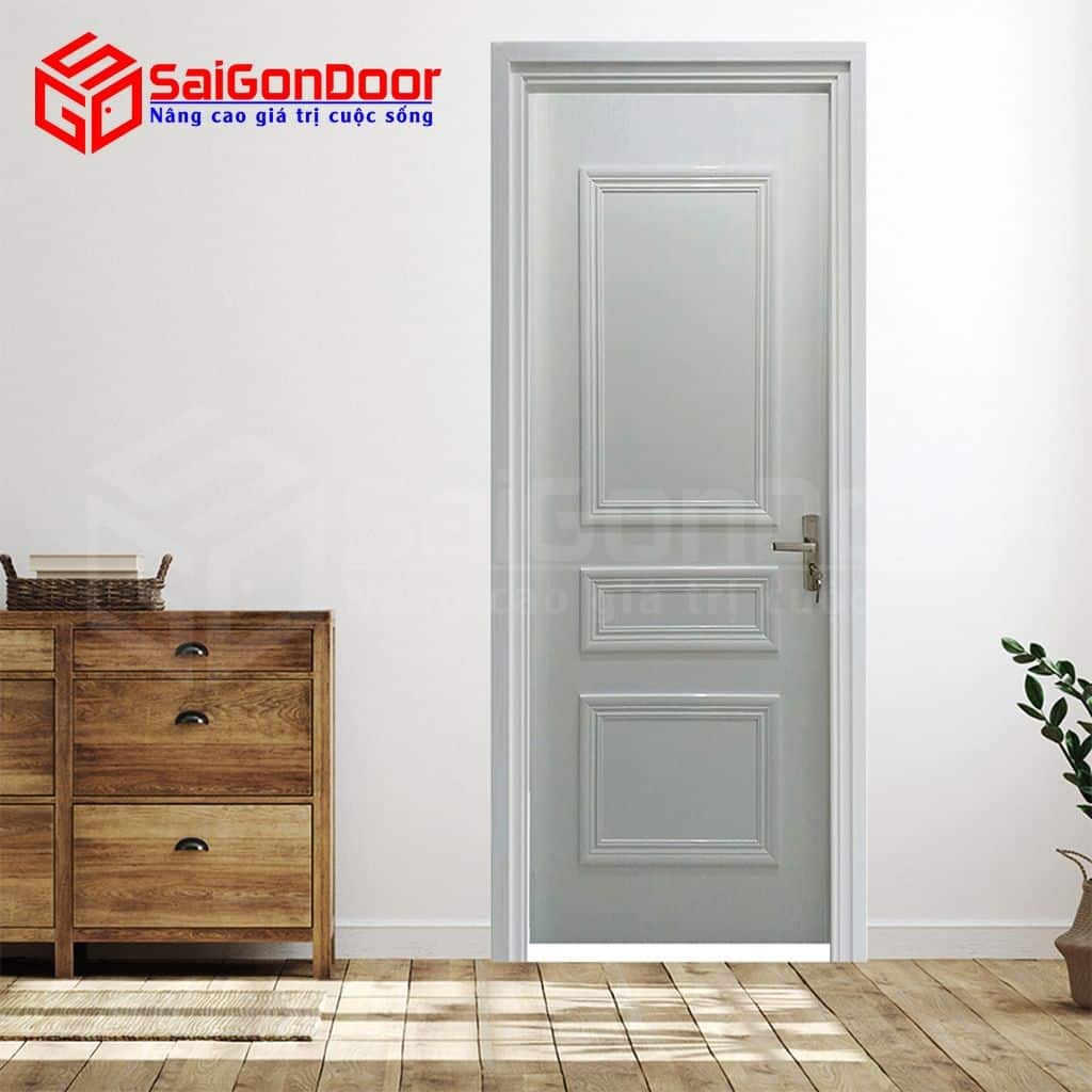 Cửa nhựa giả gỗ composite A01 3PN