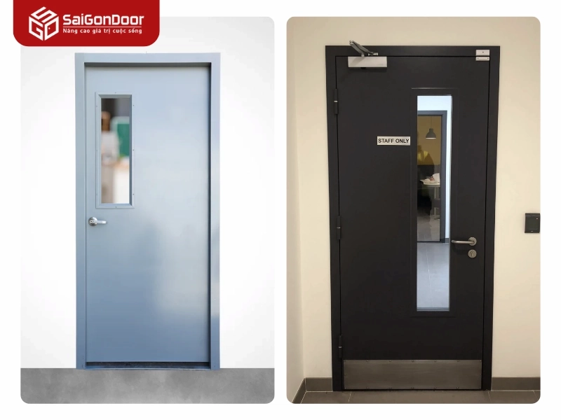 Tại sao nên lựa chọn cửa chống cháy có ô kính tại Saigondoor?