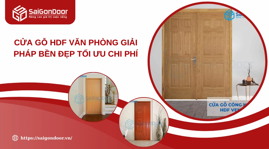 Cửa Gỗ HDF Văn Phòng Giải Pháp Bền Đẹp Tối Ưu Chi Phí Cửa Gỗ HDF Văn Phòng Giải Pháp Bền Đẹp Tối Ưu Chi Phí