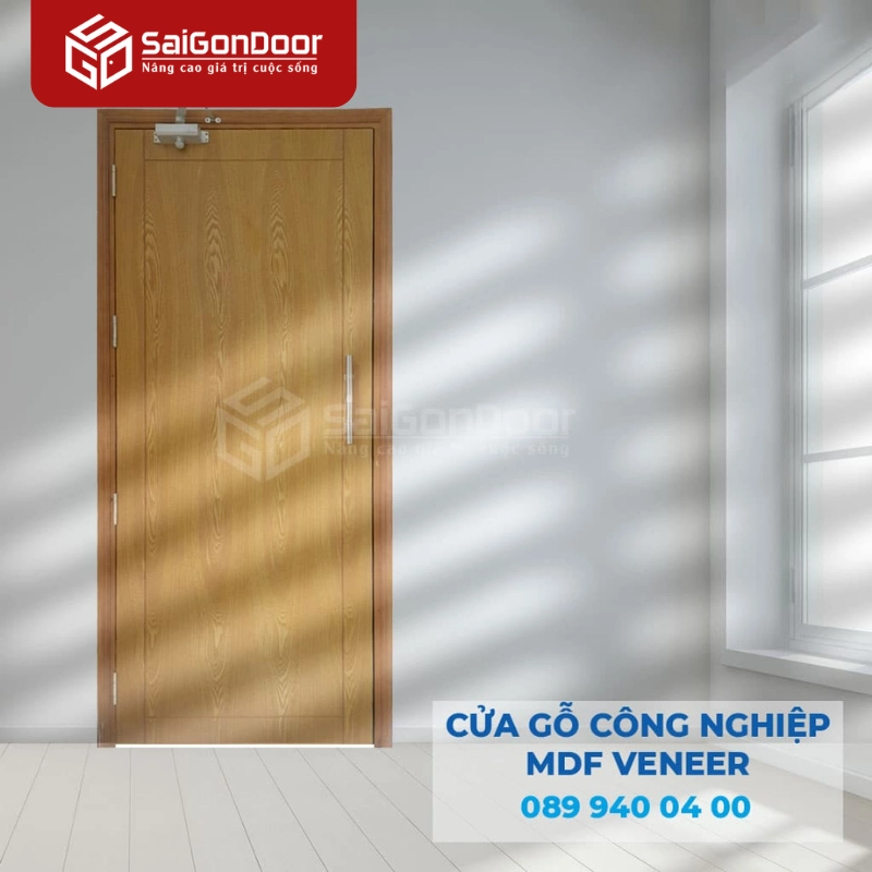 Saigondoor: Địa chỉ cung cấp cửa gỗ công nghiệp tại phường Khánh Hội