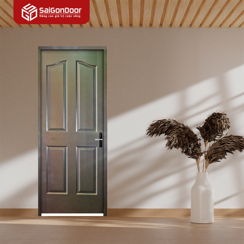  Cửa gỗ ép HDF (High Density Fiberboard)