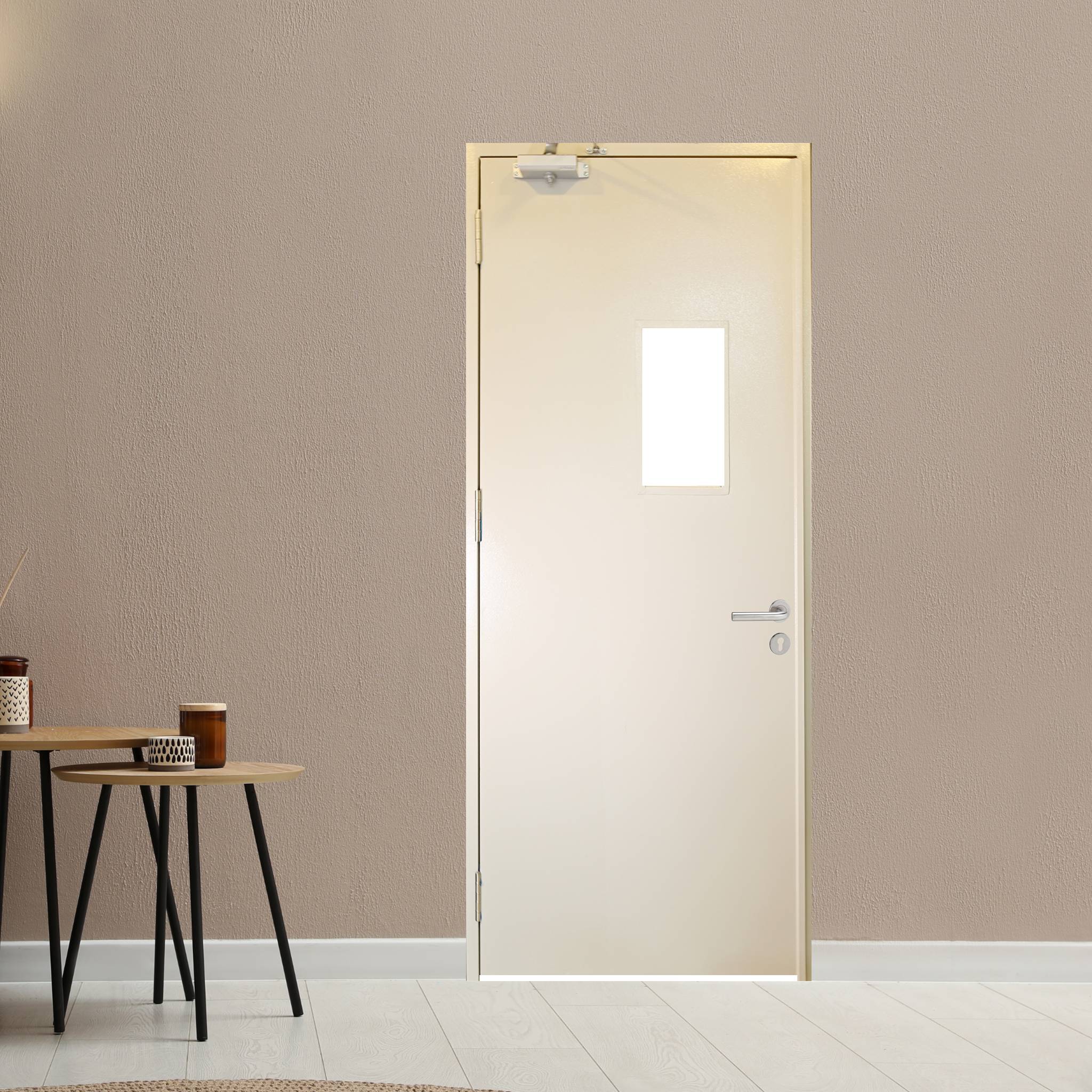 Cửa Thép Chống Cháy TCC-P1G1b