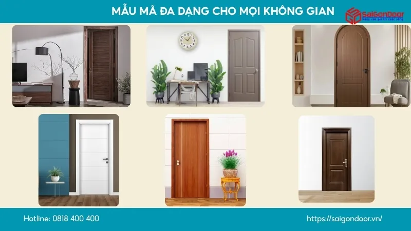 Các dòng cửa nhà tắm tại SaigonDoor