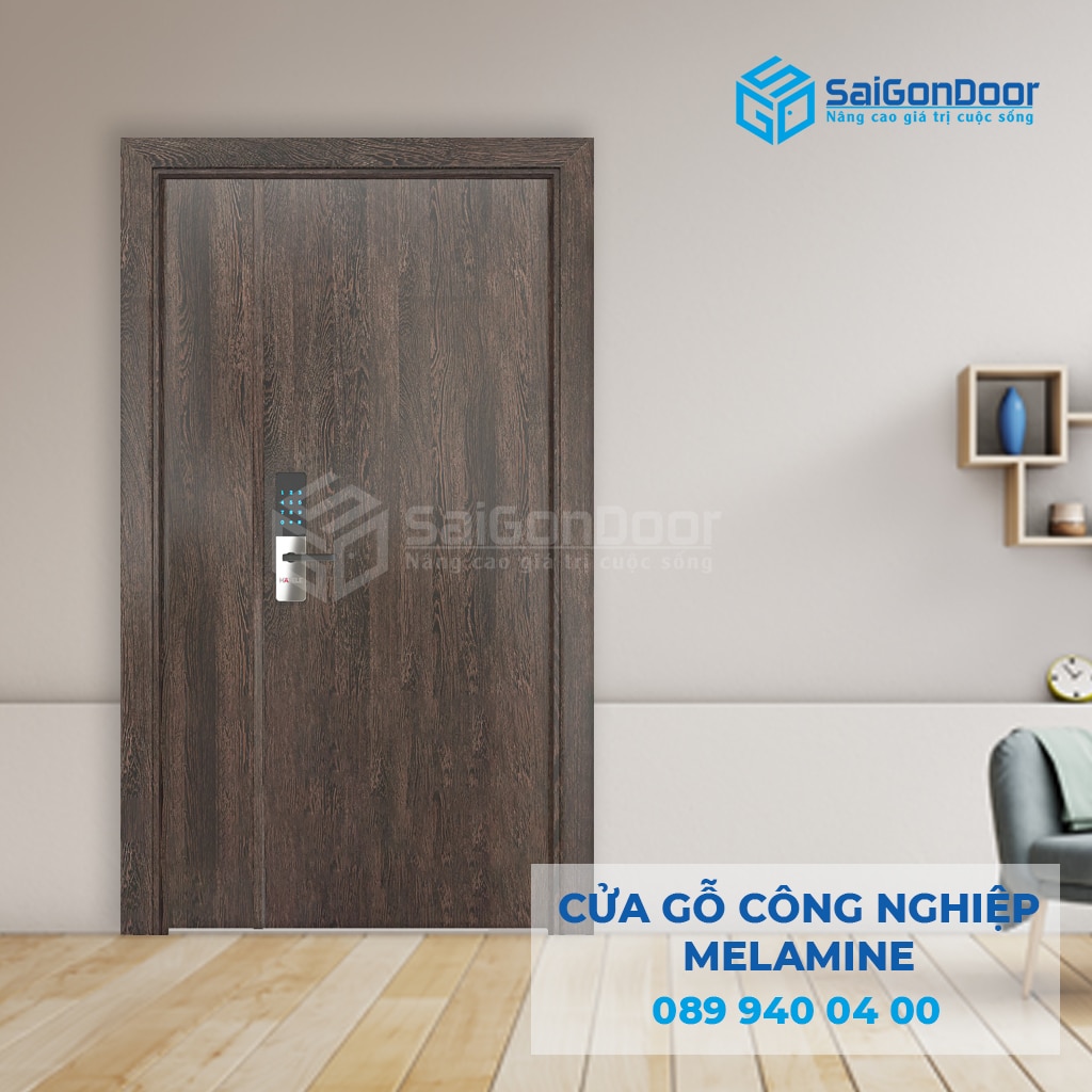 Cửa gỗ công nghiệp MDF dùng làm cửa nhà vệ sinh