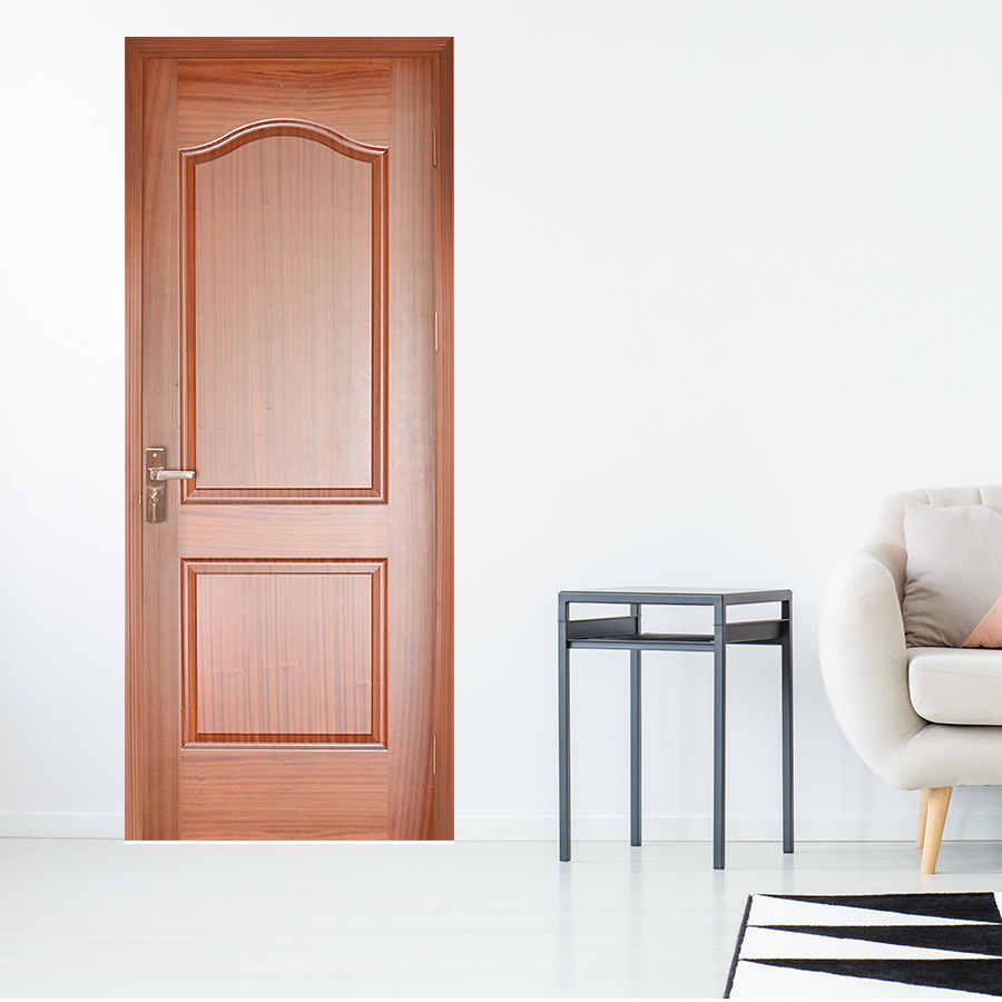 CỬA GỖ PHÒNG NGỦ PN  HDF Veneer 2A-xoan dao