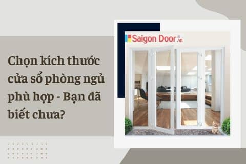 Chọn kích thước cửa sổ phòng ngủ phù hợp – Bạn đã biết chưa?