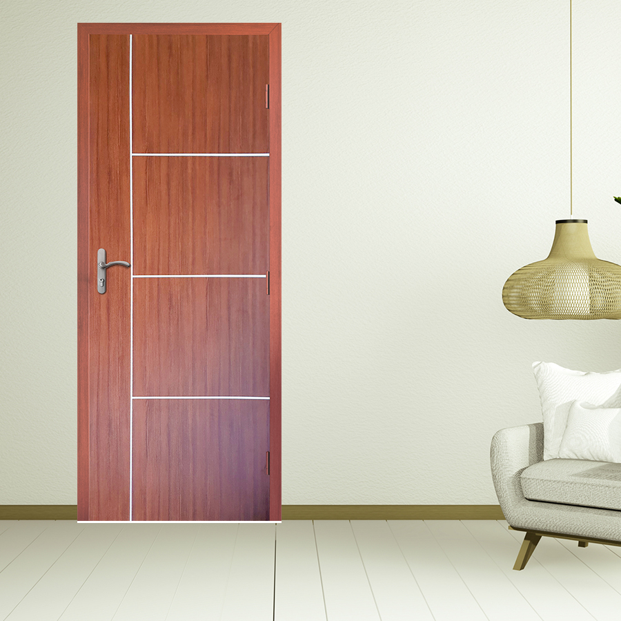 Mẫu cửa nhựa nhà vệ sinh KOS 101D