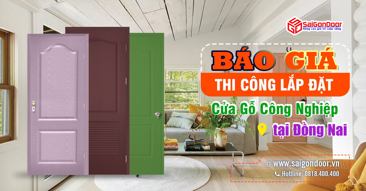 Bảng Giá Cửa Gỗ Công Nghiệp Đồng Nai 2024 – SaiGonDoor