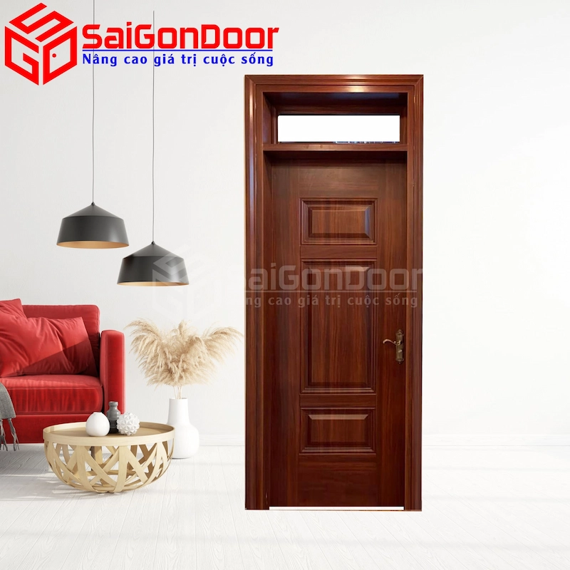 Cửa thép vân gỗ SGD-KM.TVG-1C-7