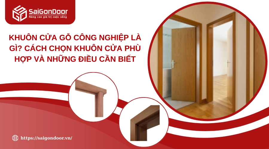 Khuôn Cửa Gỗ Công Nghiệp Là Gì? Cách Chọn Khuôn Cửa Phù Hợp Và Những Điều Cần Biết Khuôn Cửa Gỗ Công Nghiệp Là Gì? Cách Chọn Khuôn Cửa Phù Hợp Và Những Điều Cần Biết