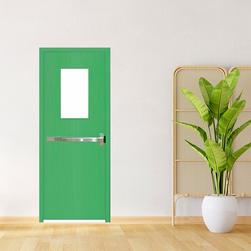 Cửa thép chống cháy TCC P1G1 thanh thoát hiểm có khoá