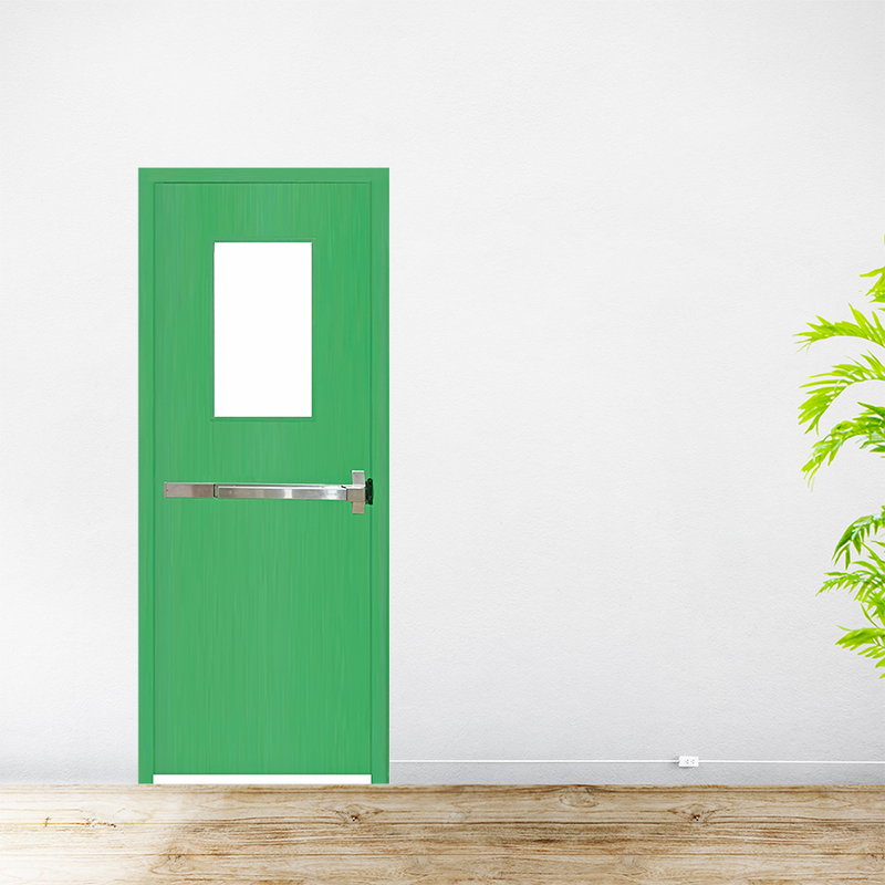 Cửa thép chống cháy TCC P1G1 thanh thoát hiểm có khoá