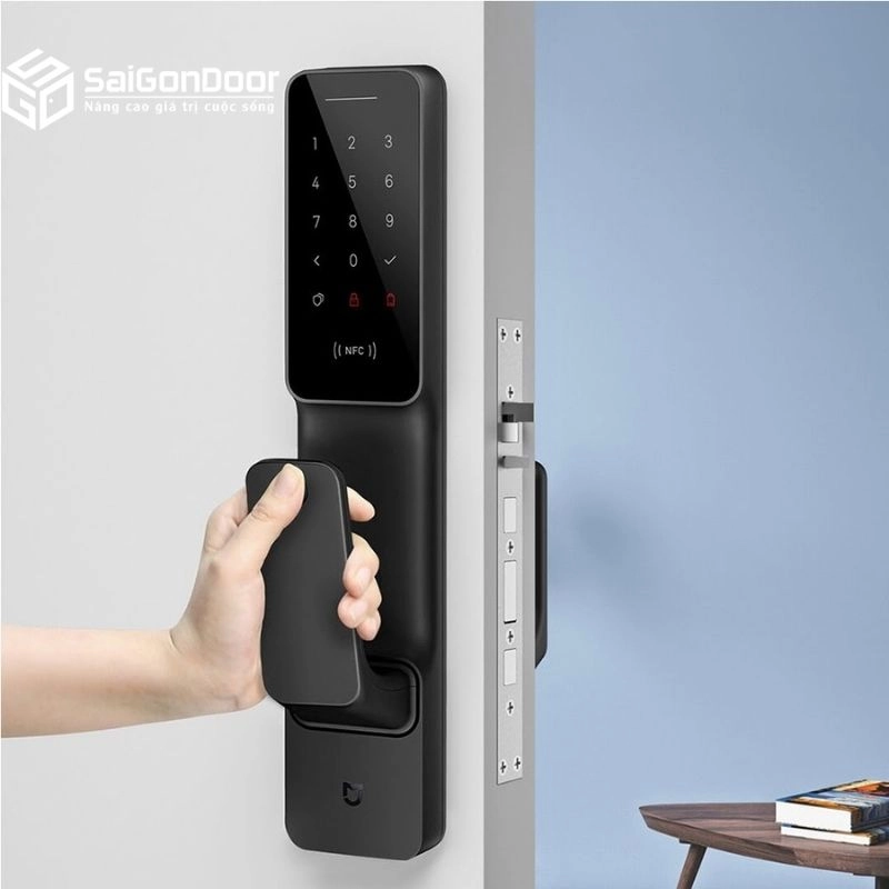 mẫu khóa cửa composite mẫu khóa cửa composite