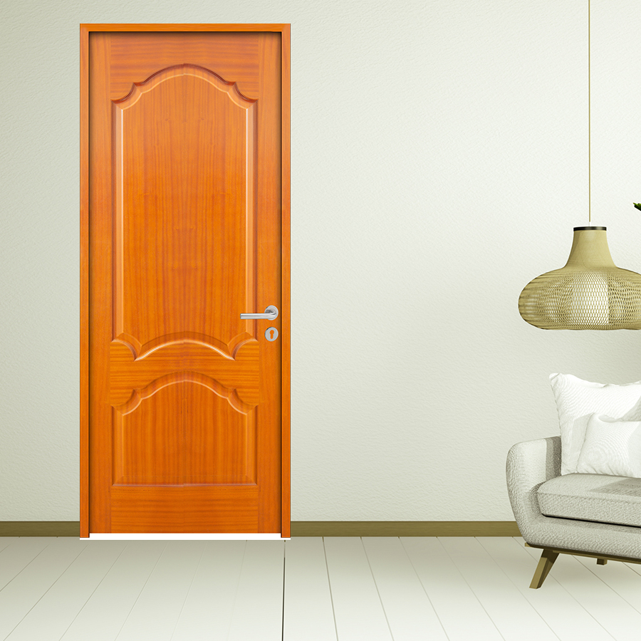 CỬA GỖ PHÒNG NGỦ PN HDF Veneer 2A lum xoan dao