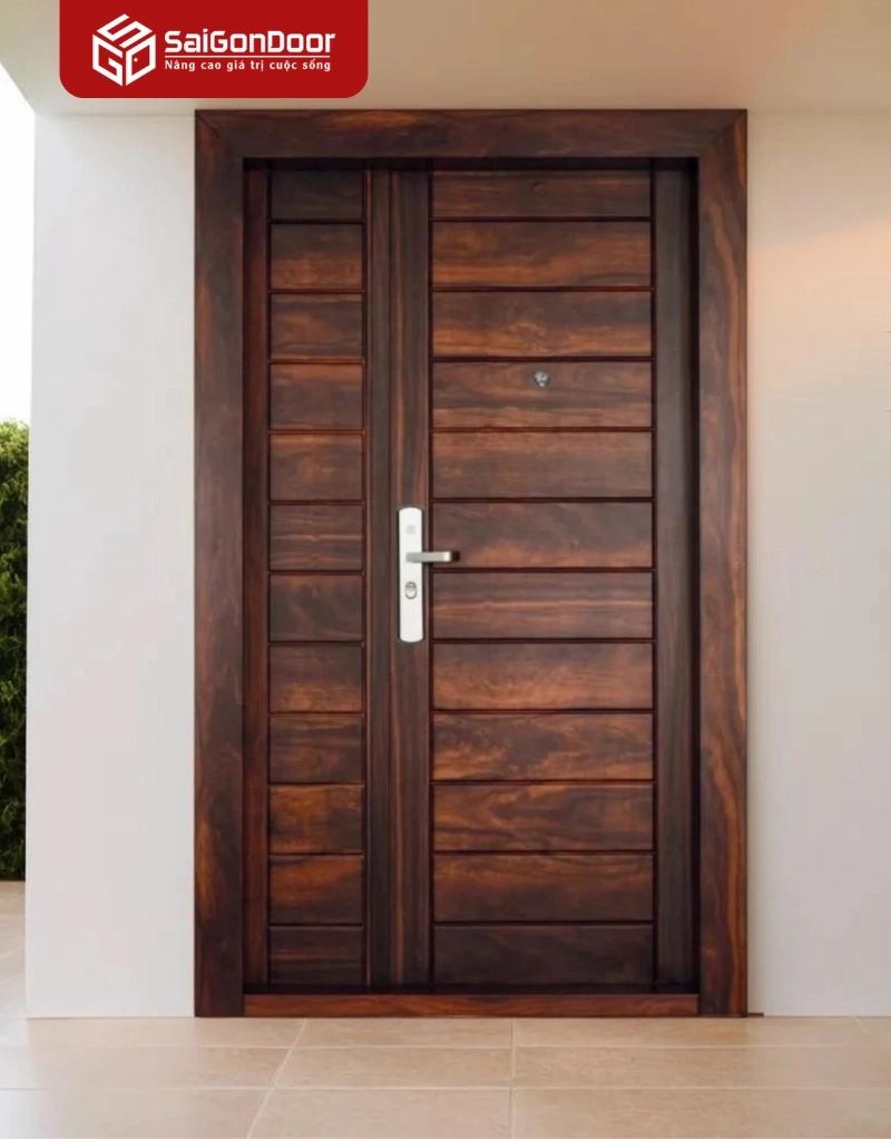Ưu điểm vượt trội của cửa gỗ tự nhiên Saigondoor dành cho không gian sống hiện đại