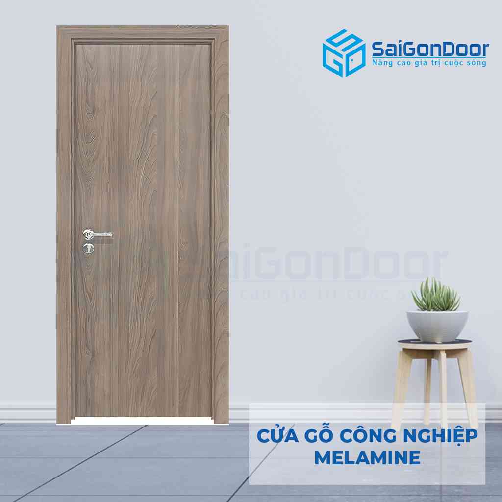 CỬA GỖ CÔNG NGHIỆP MDF MELAMINE P1-6