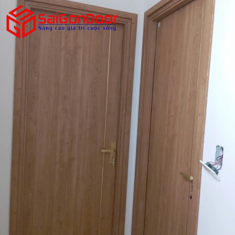 Thông tin chi tiết công trình thi công lắp đặt cửa MDF phòng ngủ tại Vũng Tàu