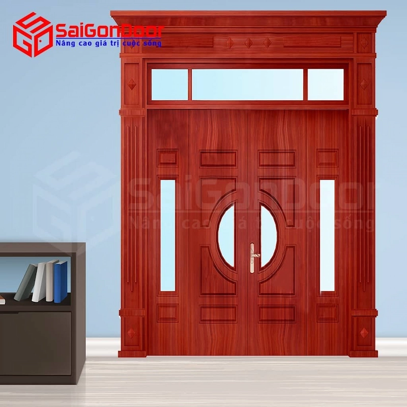 Cửa thép vân gỗ TVG-GS4H4K-H4AK.D