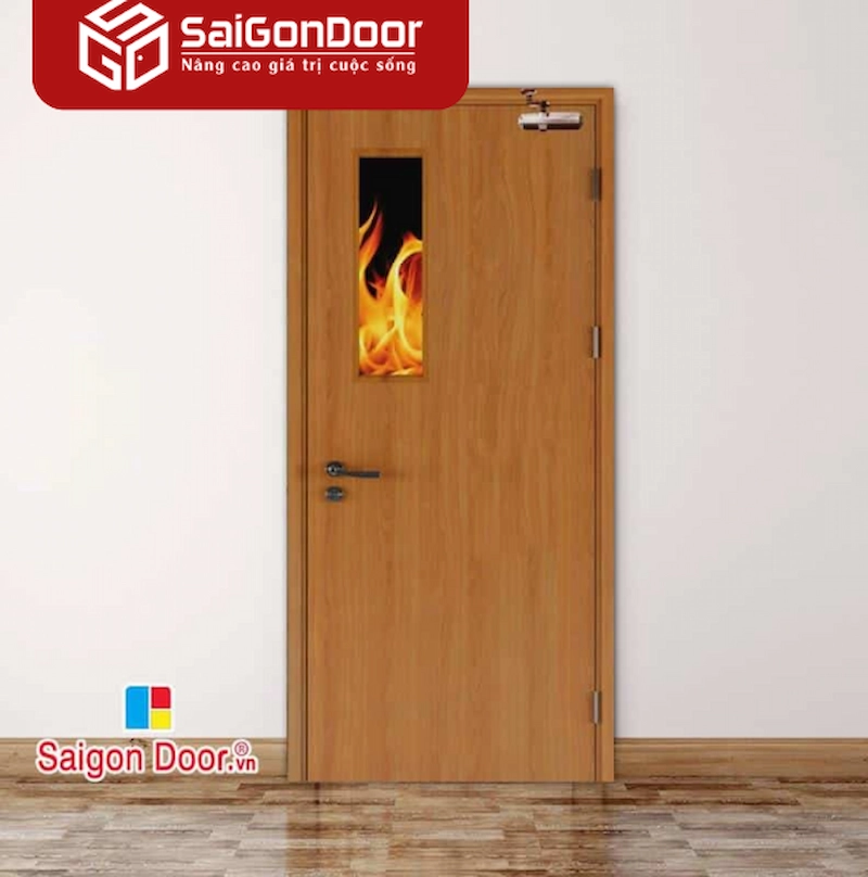 báo giá cửa gỗ chống cháy