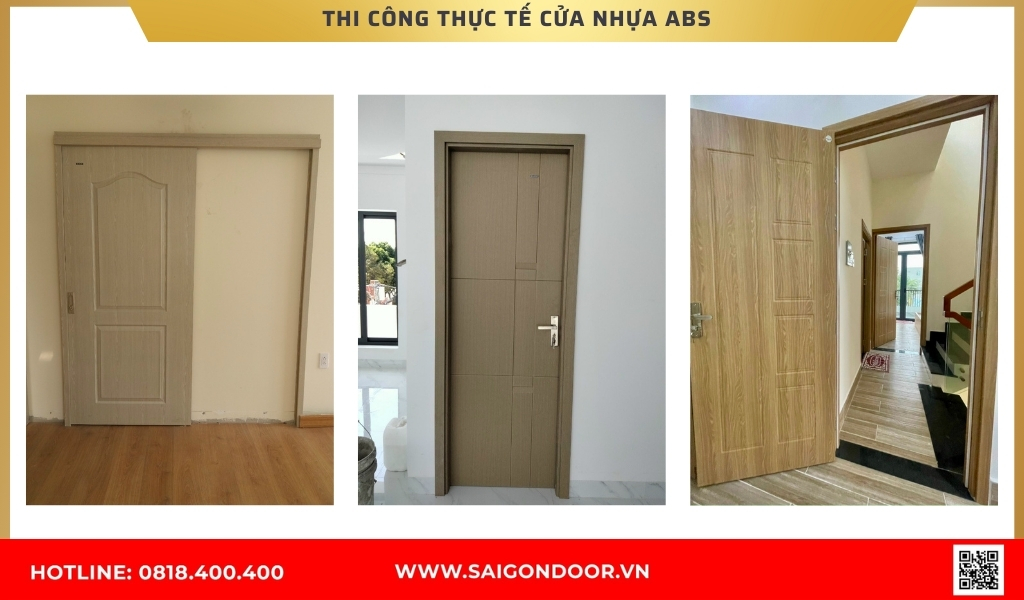 ình ảnh thi thực thi công cửa nhựa Hàn Quốc