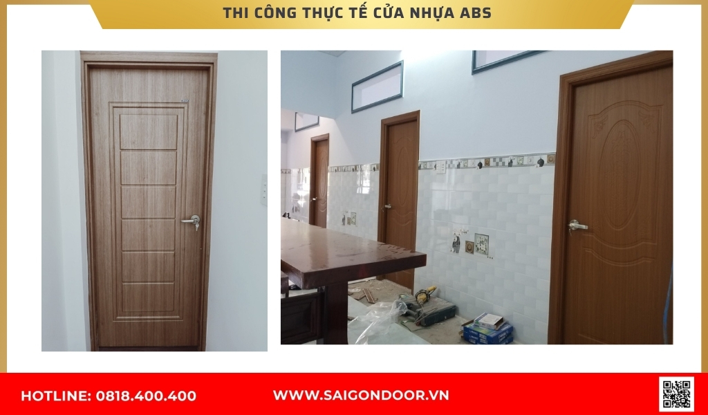 Hình ảnh thi công thực tế cửa nhựa Hàn Quốc Đồng Nai