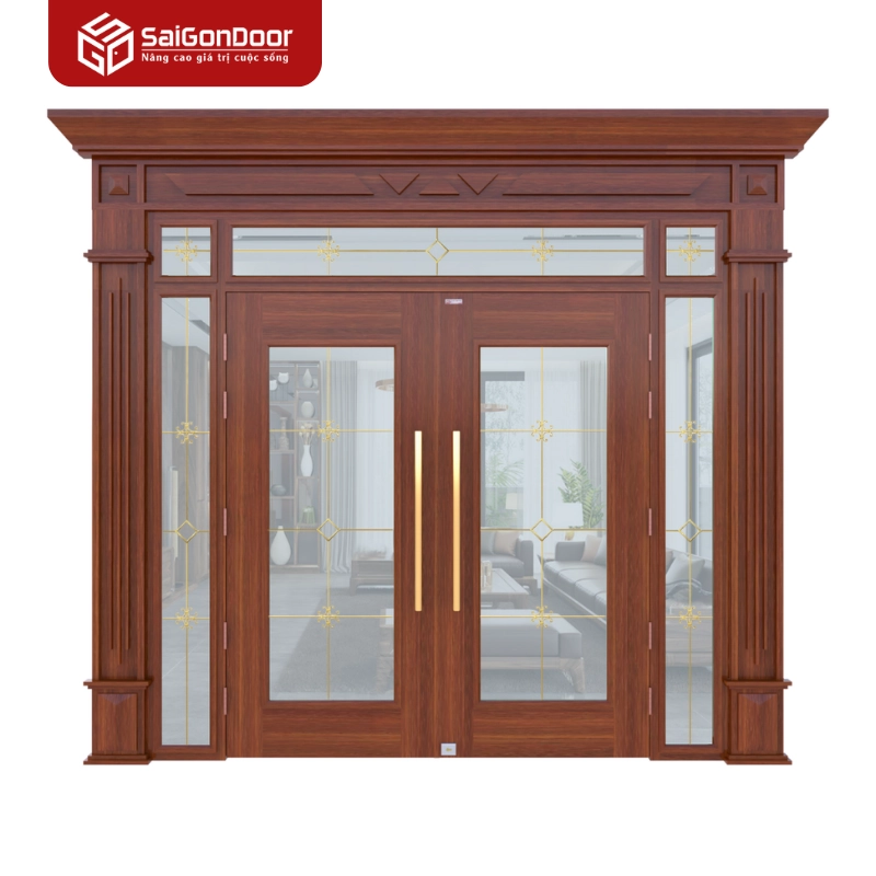 So sánh sự khác biệt giữa cửa nhôm giả gỗ và cửa gỗ tự nhiên