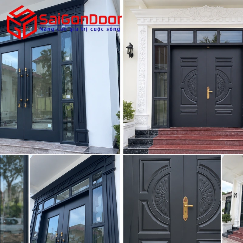 Công trình lắp đặt cửa biệt thự tại phường Tam Thắng Vũng Tàu