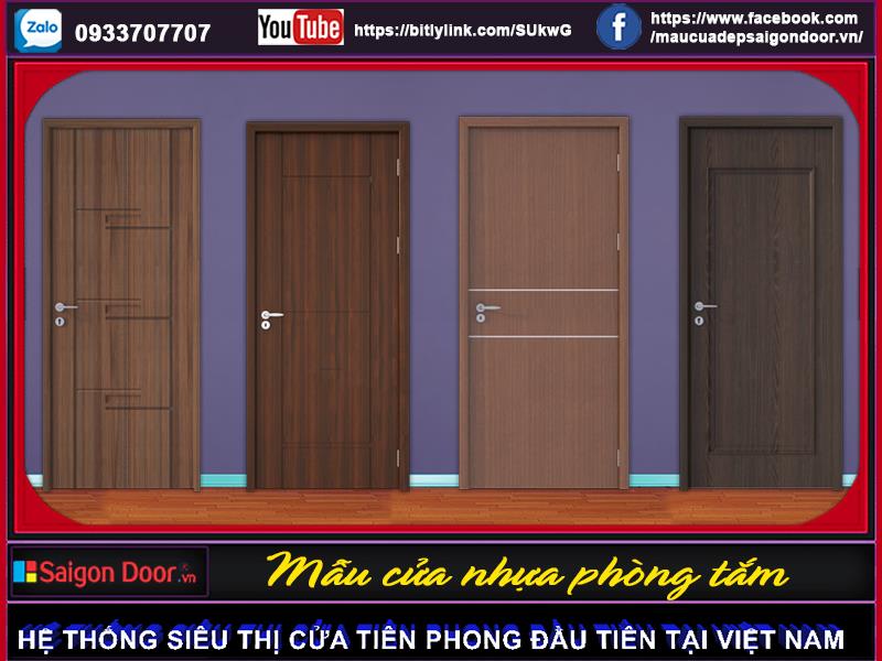 Mẫu cửa phòng tắm