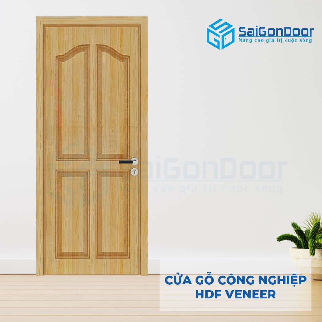 Cửa Gỗ Công Nghiệp HDF Veneer SGD 4A ash (2)