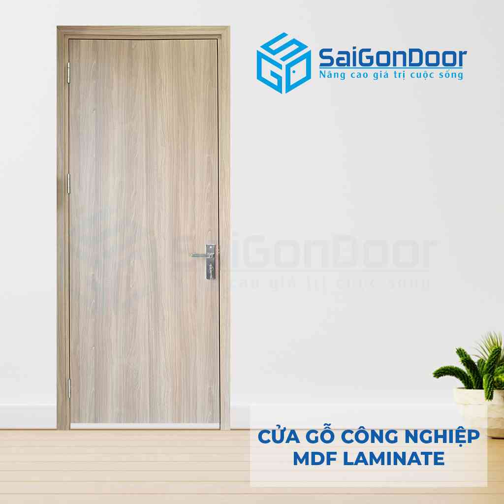 Cửa gỗ MDF Laminate P1 SGD