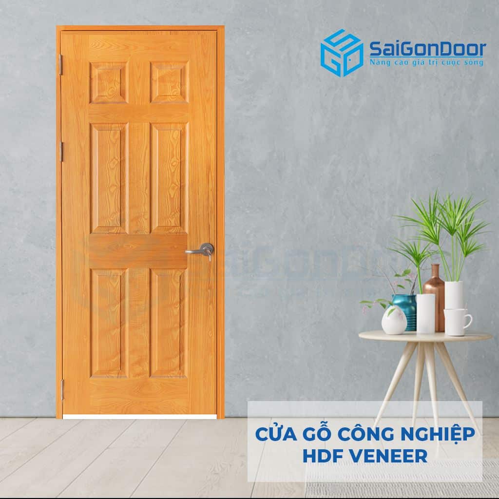 ទ្វារឈើ HDF VENEER 6A-soi